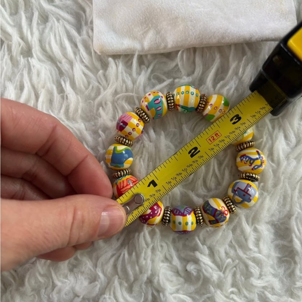 Angela Moore Hand Painted Bracelet - Picture 3 of 3